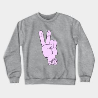 Peace Sign Good Times Crewneck Sweatshirt